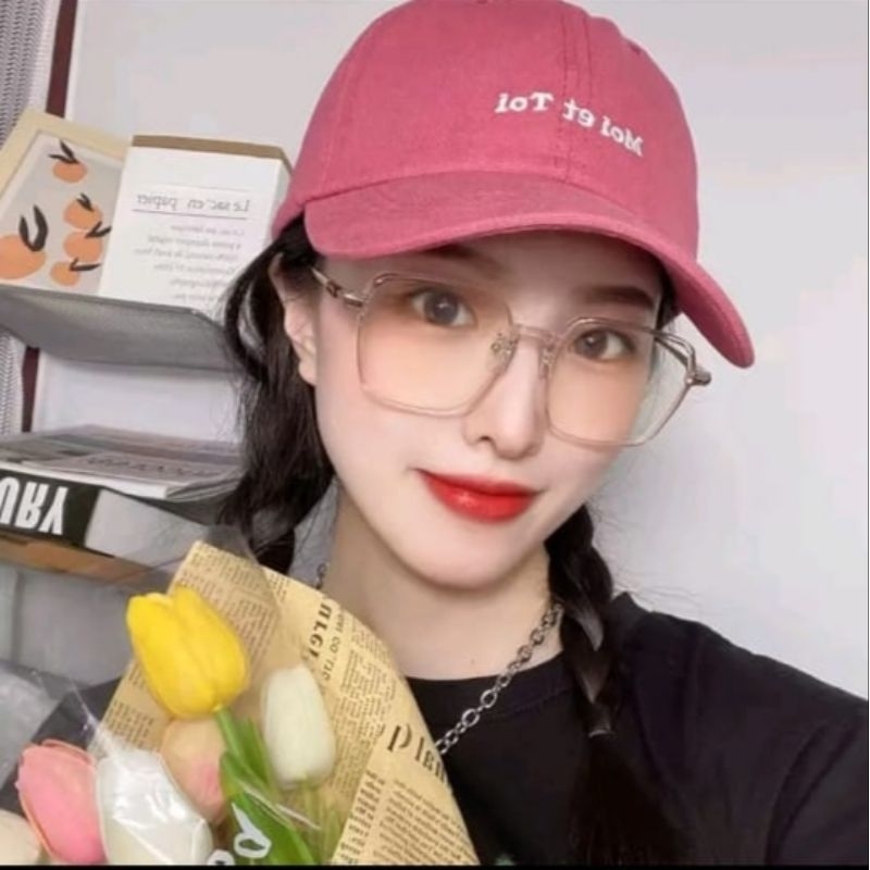 Kacamata Elastis Frame Kotak Fashion Kekinian