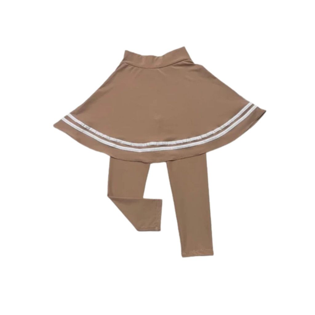 RB Legging Rok Anak List Stripe Rok Legging OlahRaga