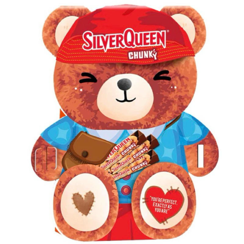 

Silverqueen Coklat Chunky Bear Cashew 3x26g