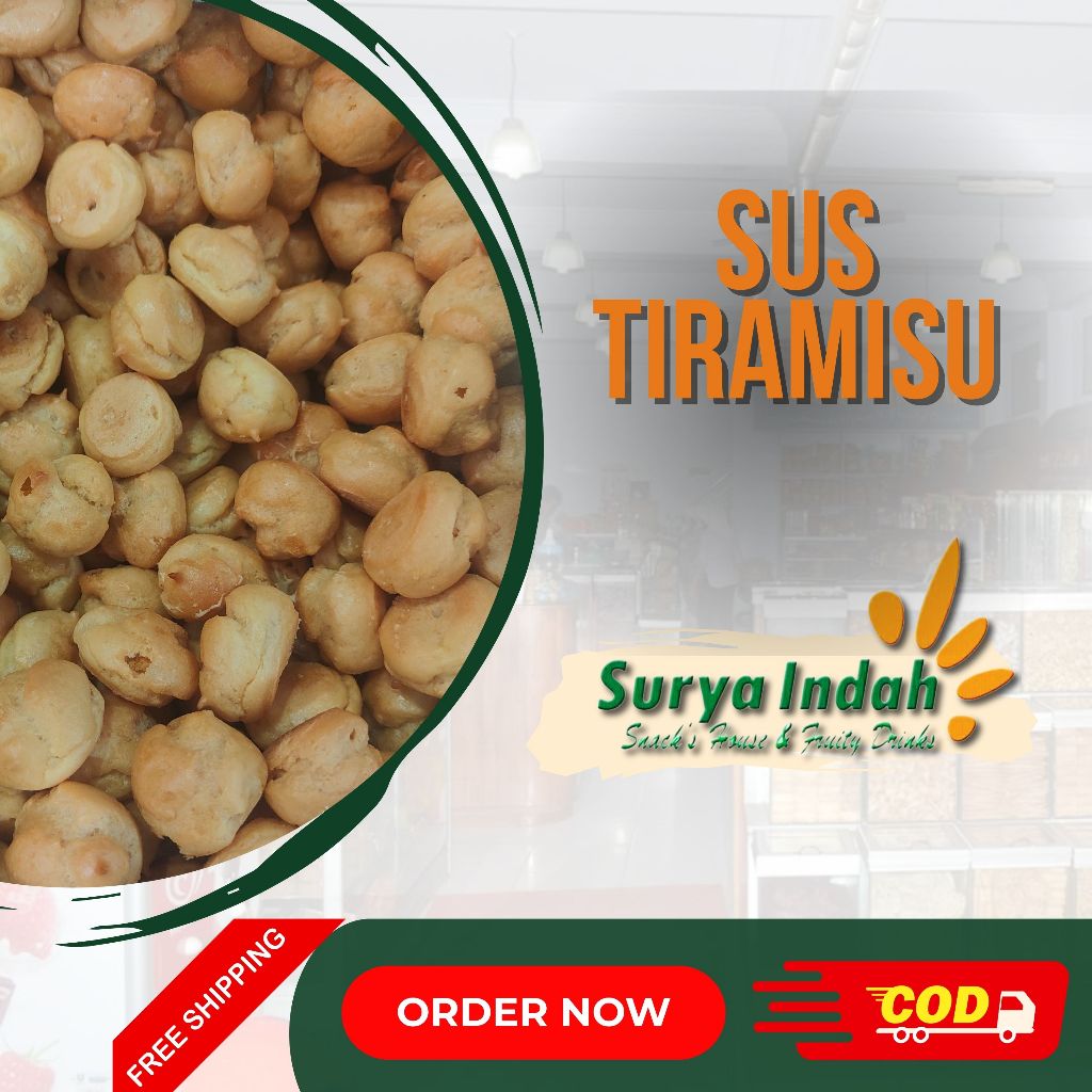 

Sus Tiramisu / Soes Tiramisu Kwalitas Premium Enak Legit 100gr
