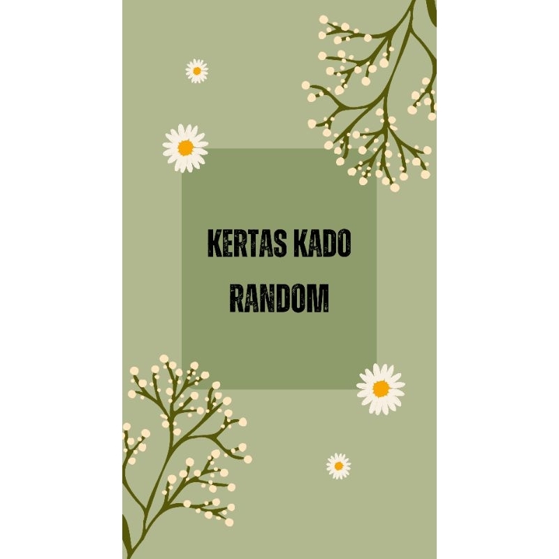 

Tambahan Kertas Kado