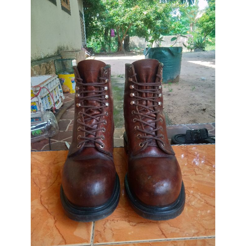 Red Wing 2233 safety steel toe ujung besi