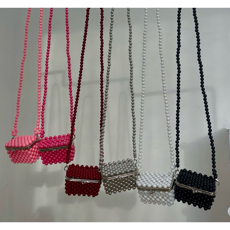 Zoya wallet beads/ dompet card holder/ wallet beads/ dompet mutiara/ Beads bag/ tas mutiara/ tas man