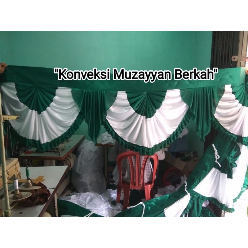 Rumbai tenda / Rumbai tenda dekorasi / Rumbai tenda pesta / Rumbai tenda outdoor