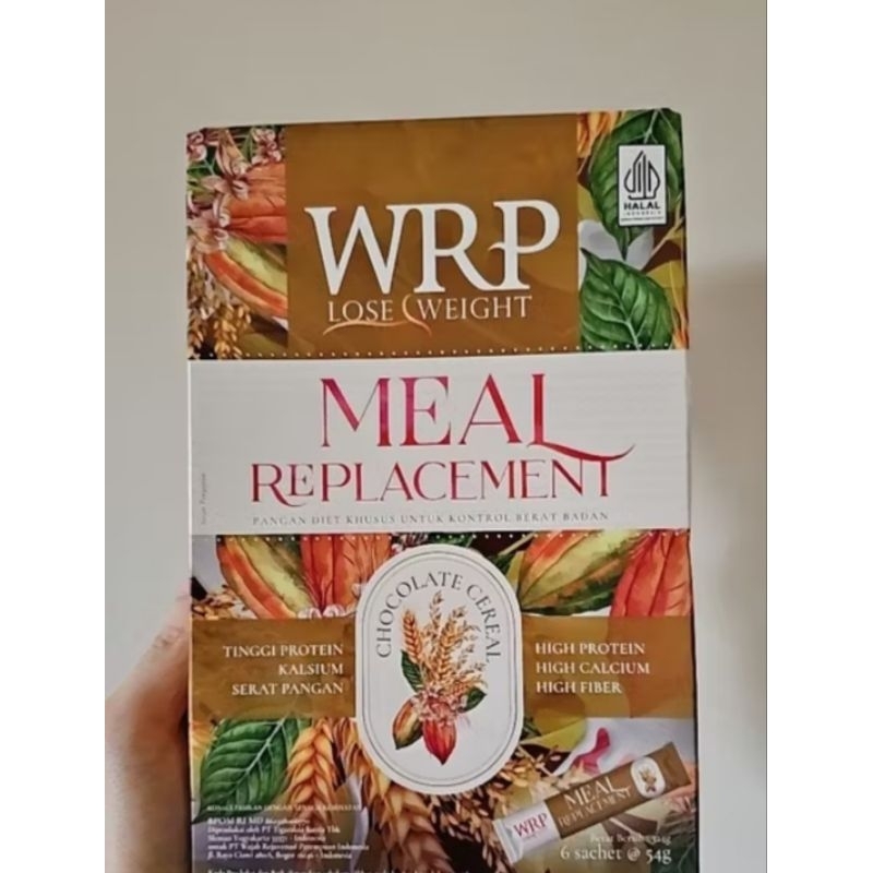 

WRP MEAL REPLACEMENT COKLAT CEREAL