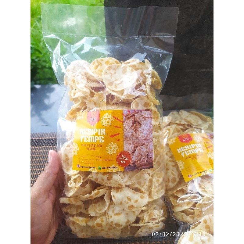 

Keripik Tempe Fresh 1kg