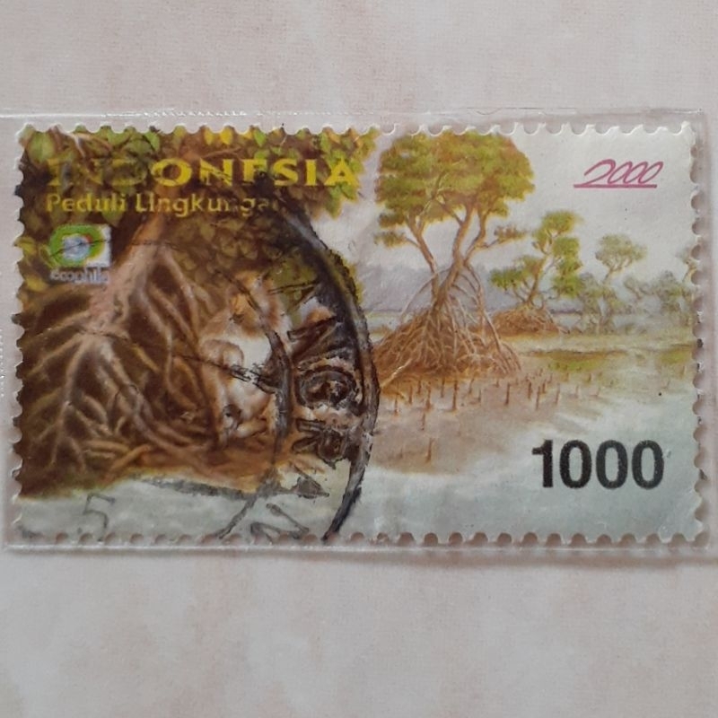 

Perangko Indonesia Peduli Lingkungan (Rp 1.000) Tahun 2000