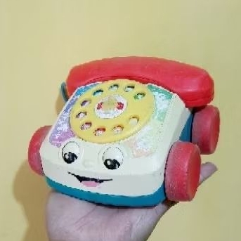 Mainan telpon toys story Chatter Phone vintage rare tahun 2015 second original fisher price