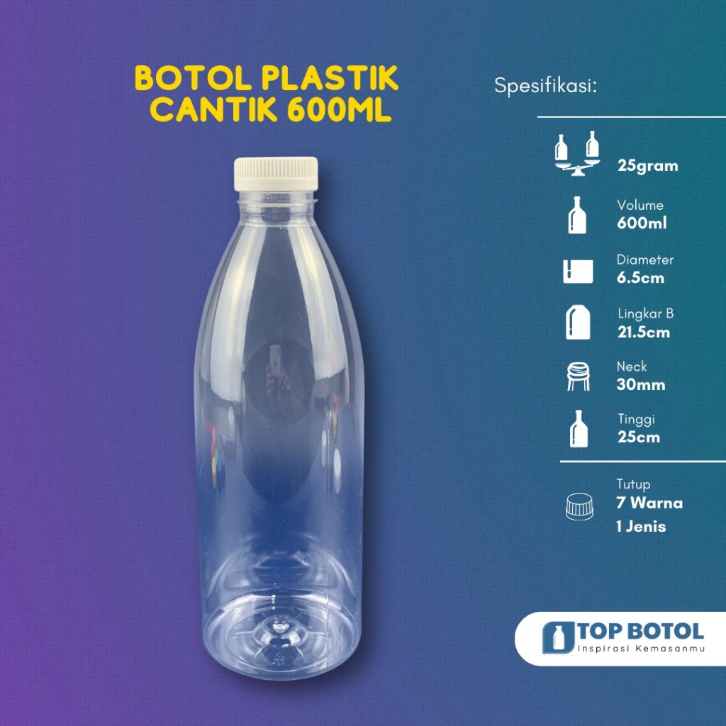 BOTOL PLASTIK 600ML BOTOL CANTIK 600ML SN NEW BOTOL JUS 600ML BOTOL PLASTIK JUS 600ML BOTOL PLASTIK 
