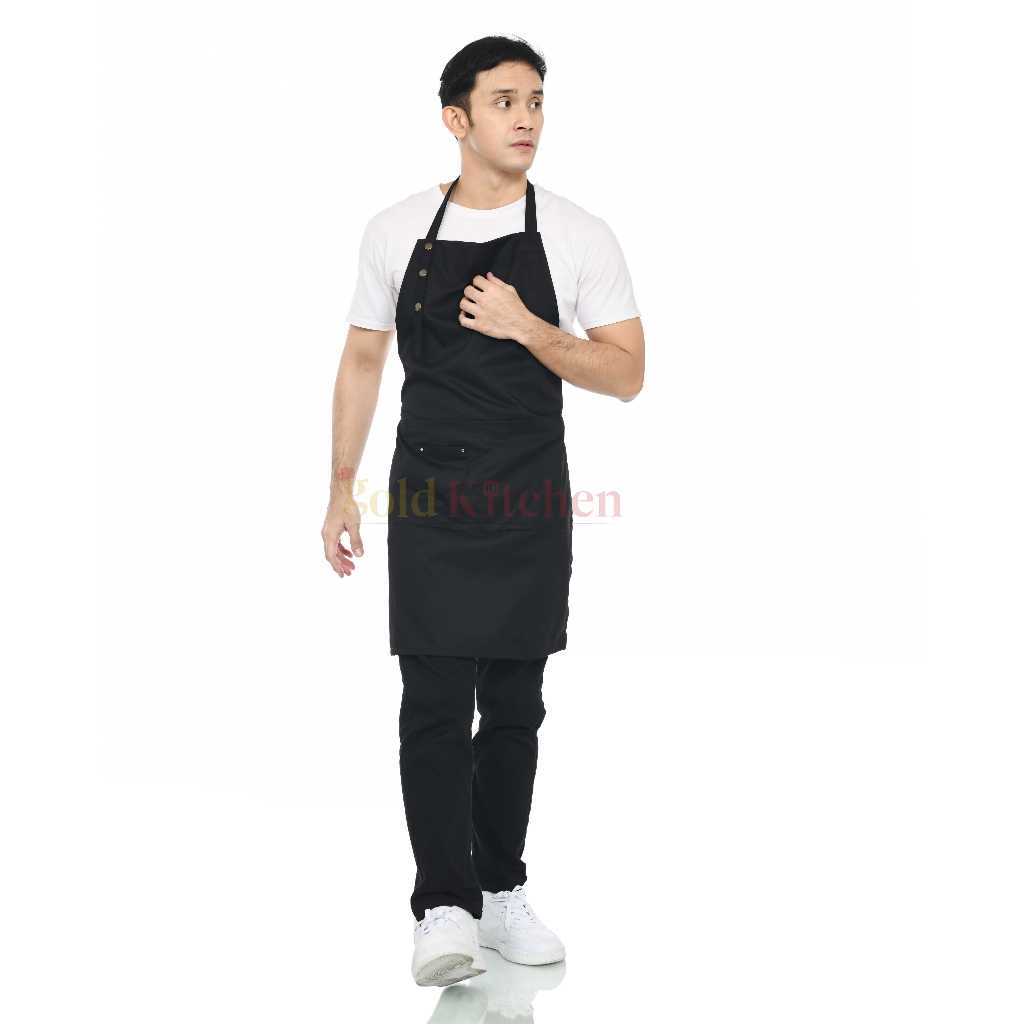 Celemek Apron Celemek Masak Apron Chef Model Korean Style