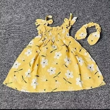 Set 1 daster bayi + headband