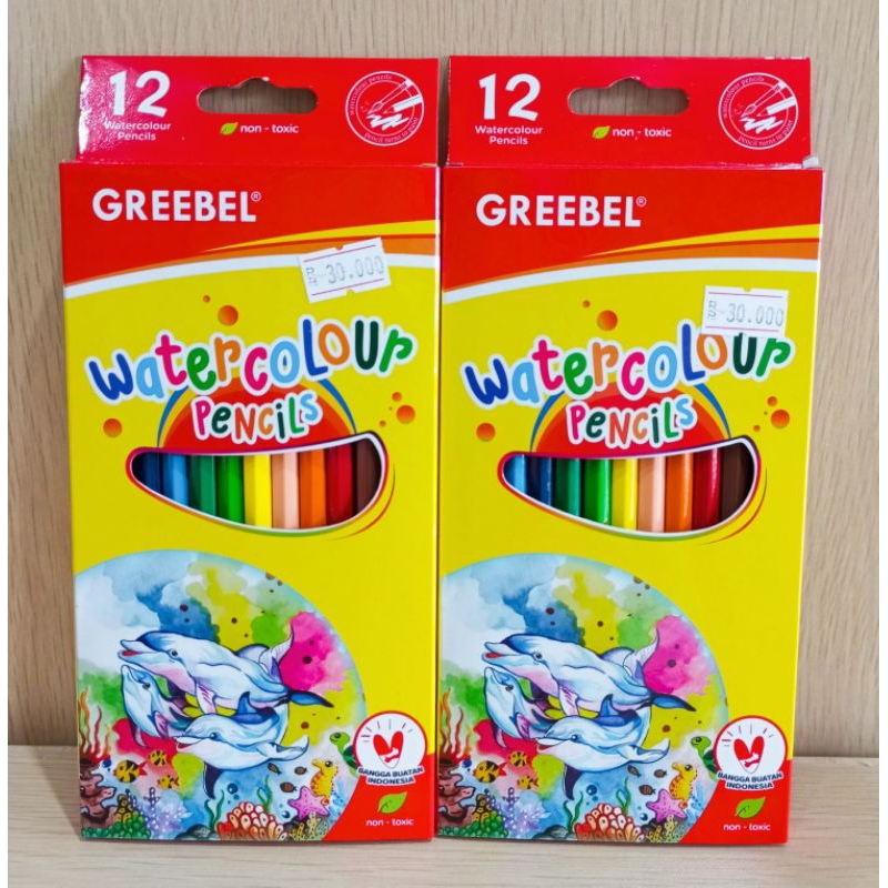 

(1 PCS) PENSIL WARNA GREEBEL 12W WATERCOLOUR PANJANG