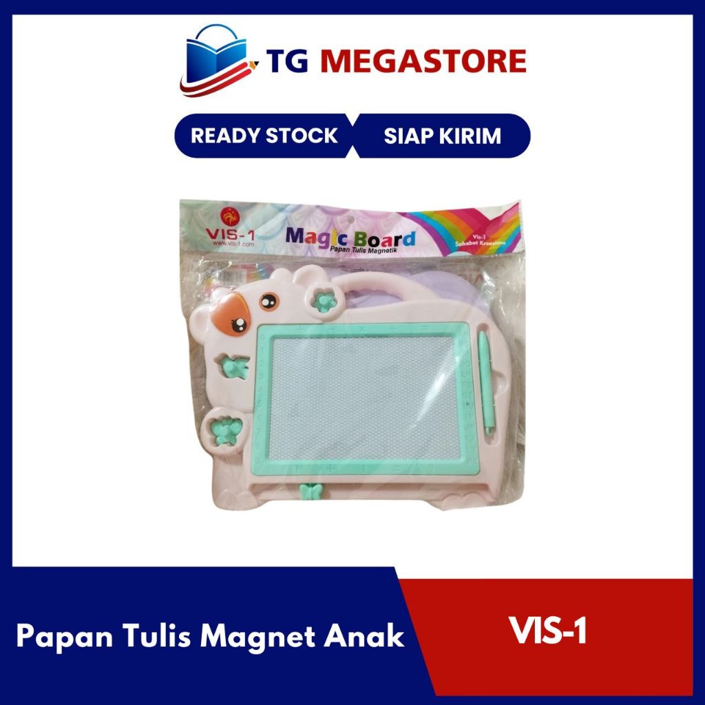 

Papan Tulis Magnet Anak / Magic Board Vis-1 Motif