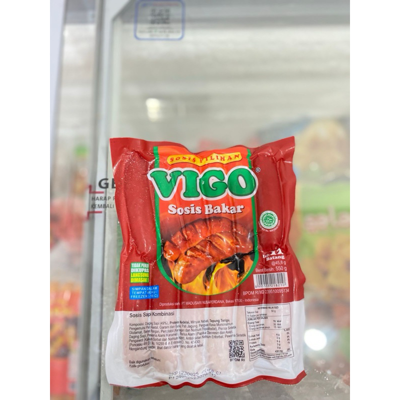 

SOSIS BAKAR VIGO 550G