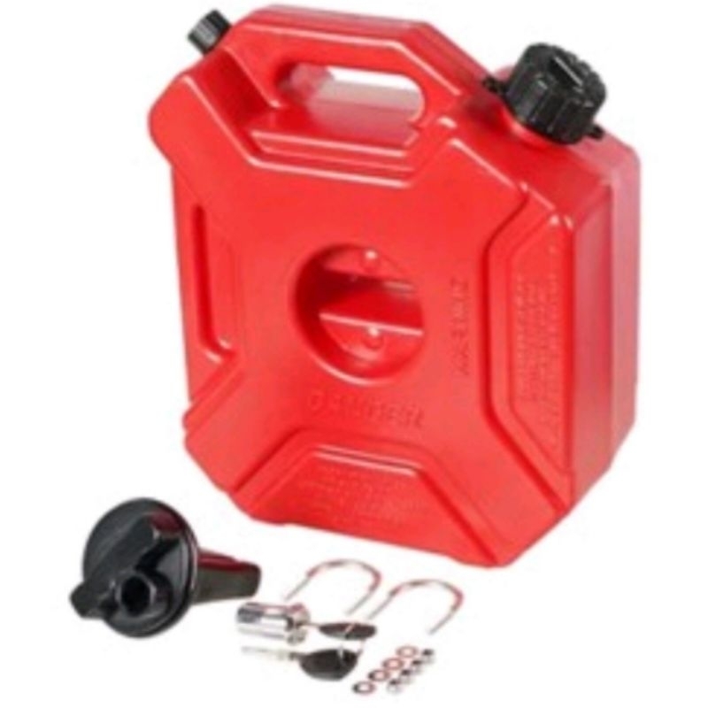 Jerigen Long Haul 5 Liter Bensin Solar + Braket + Key - Jerigen 5 Liter Longhaul