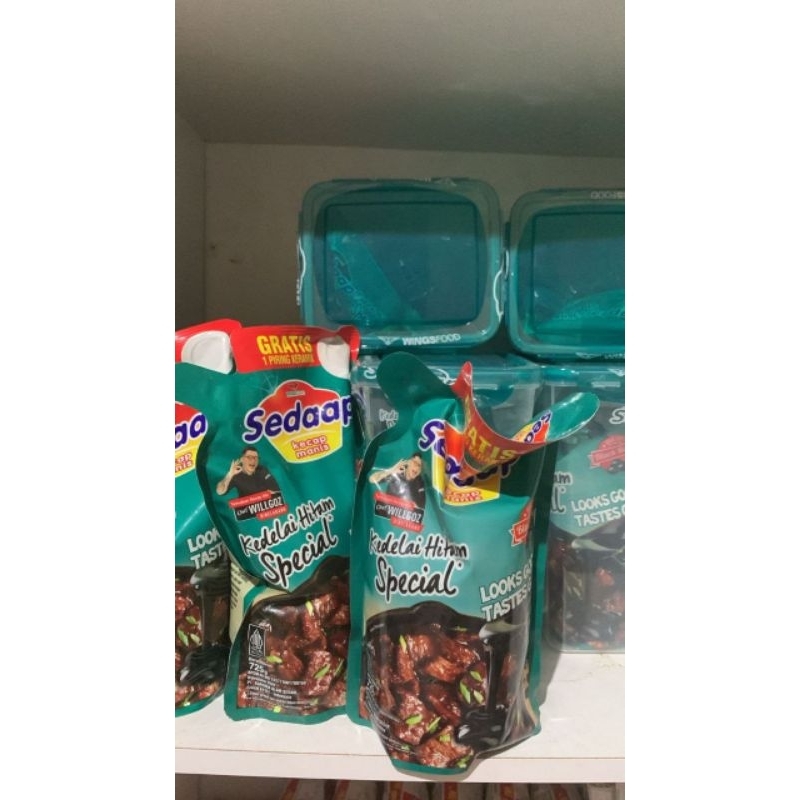 

KECAP SEDAP 725ml free toples cantik