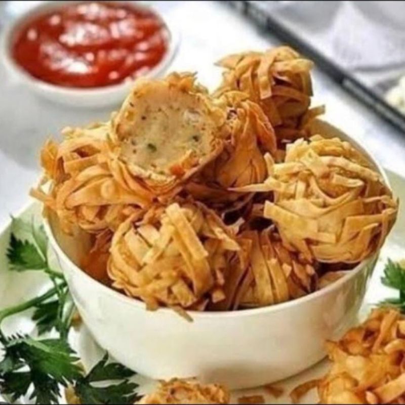 

udang rambutan dan udang keju