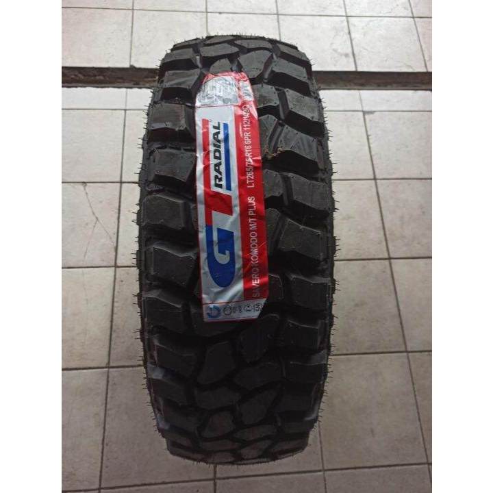 Ban mobil GT radial Komodo MT ukuran 265 70 R17 untuk mobil triton,hilux