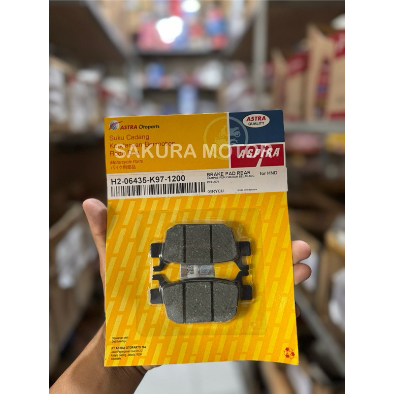 DISPED BELAKANG/KAMPAS REM BELAKANG ADV PCX NEW ASPIRA