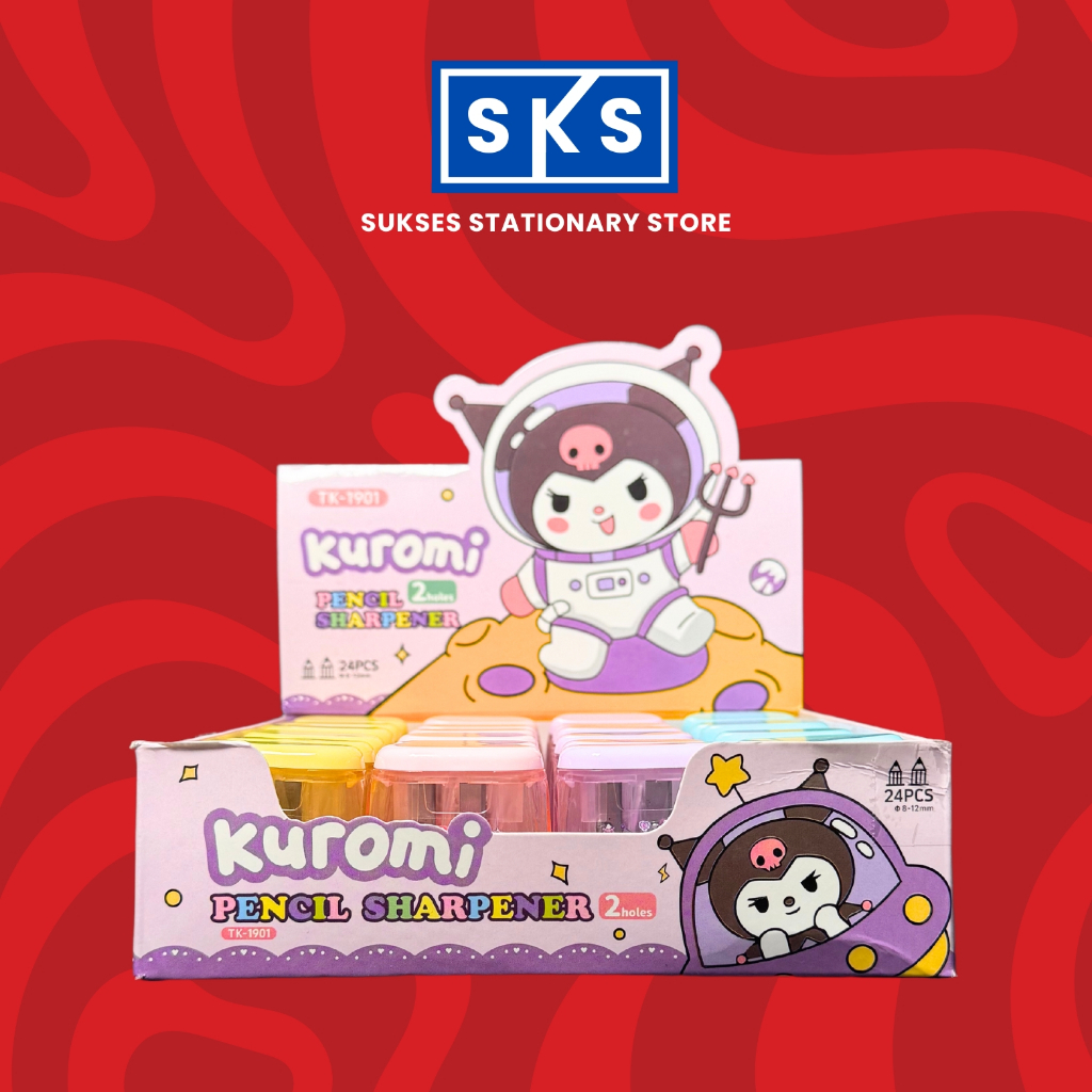 

Rautan Pensil 2 Lubang Sharperner Sanrio Capybara