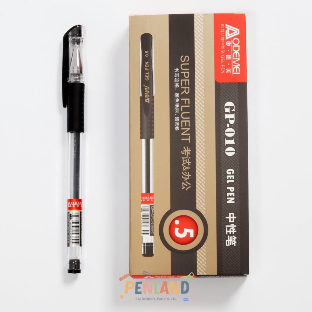 

Pulpen Pen Bolpen Gel Tinta Hitam ADM-010 PL00027 Bisa COD