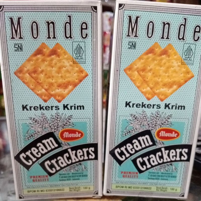 

MONDE CREAM CRAKERS isi 180g