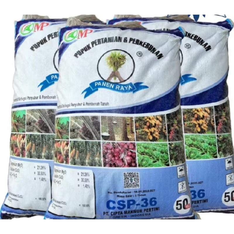 Pupuk CSP- 36 1kg Pertanian dan Perkebunan