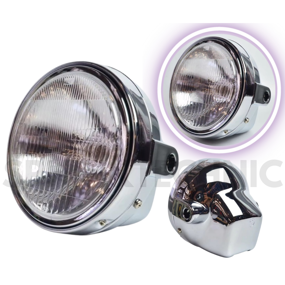 Headlamp Reflector Lampu Depan Bulat Ninja Victor M Ninja R SS HMA Thailand Original