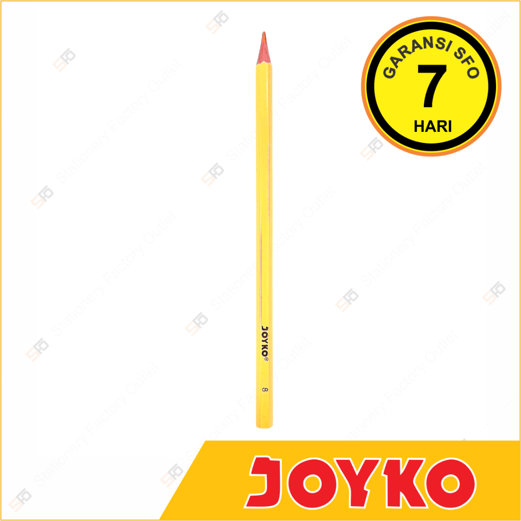 

Pensil Warna Joyko Satuan - 8 Coral - SFO Semarang Official