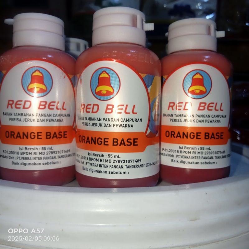 

redbell orangebase