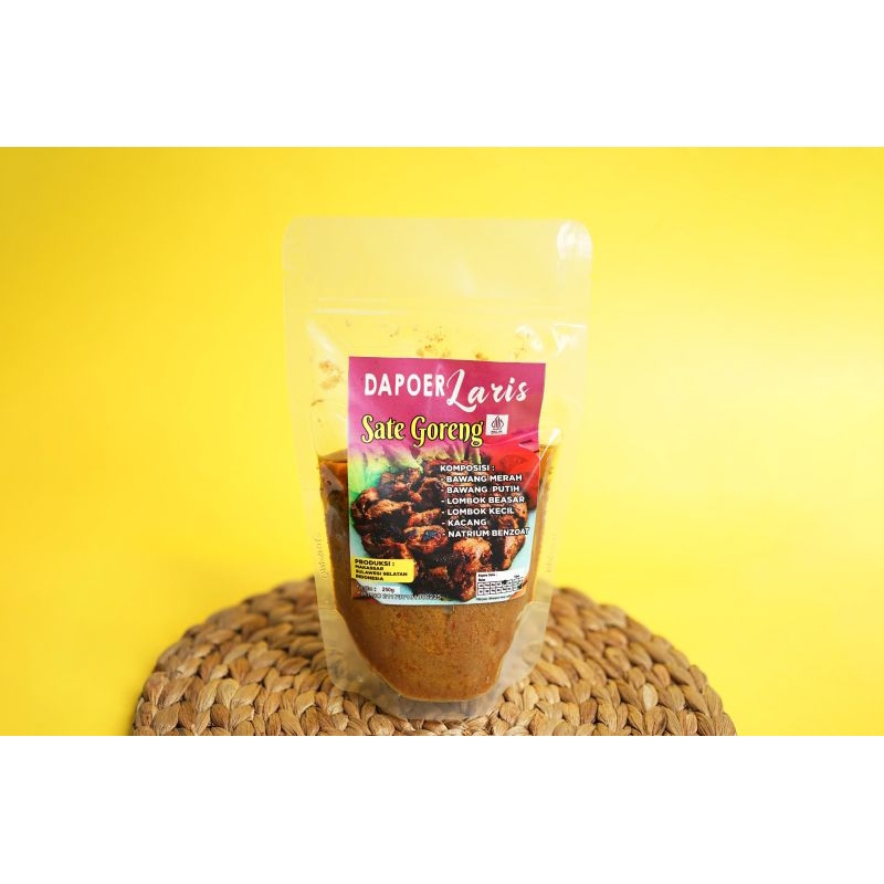 

Bumbu basah sate goreng, bumbu instant homemade - Dapur Laris Makassar