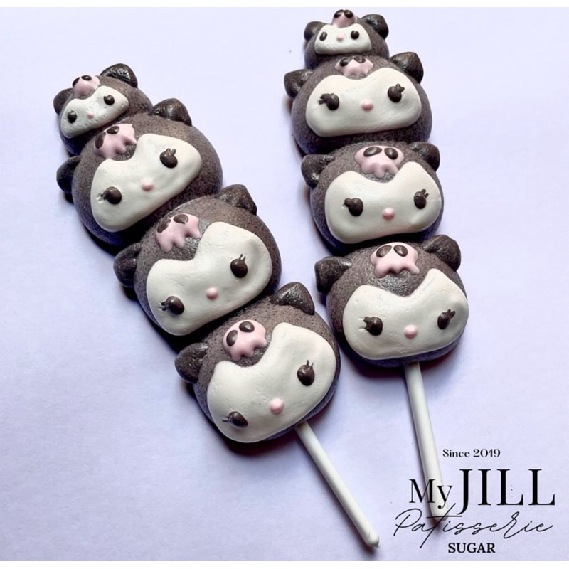 

[ DETAIL ] My Jill Patisserie Birthday Hampers Meringue Cookies Karakter Kuromi atau Custom 1 paket isi 50 pcs