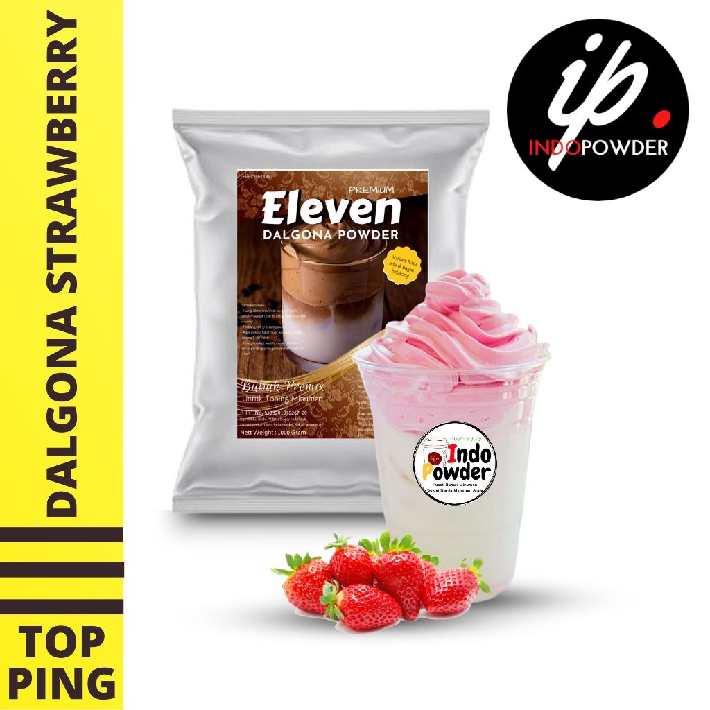 

Bubuk DALGONA STRAWBERRY 1kg - Bubuk DALGONA STRAWBERRY anti gagal 1Kg - DALGONA STRAWBERRY 1Kg
