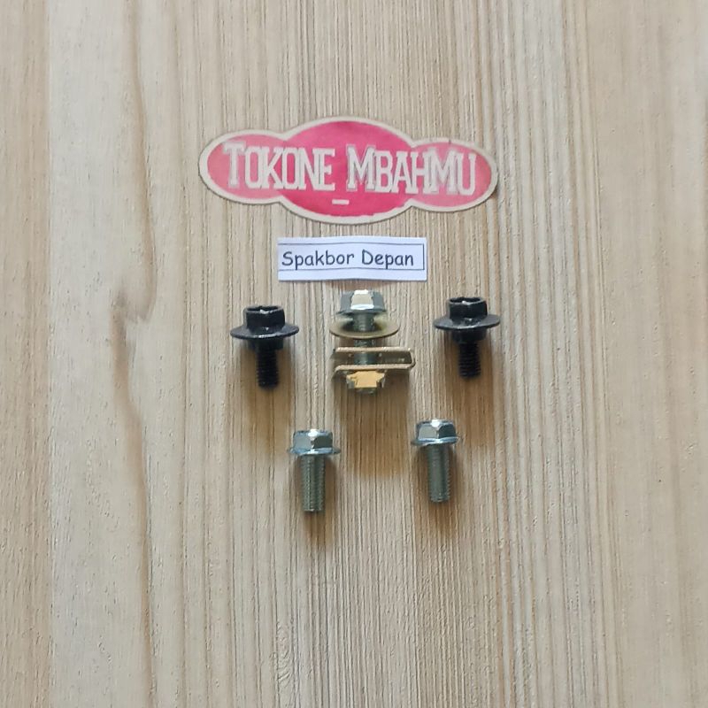 Baut Cover Body Bodi Spakbor Depan Honda Supra x 125 Lama / Old Karbu Karburator