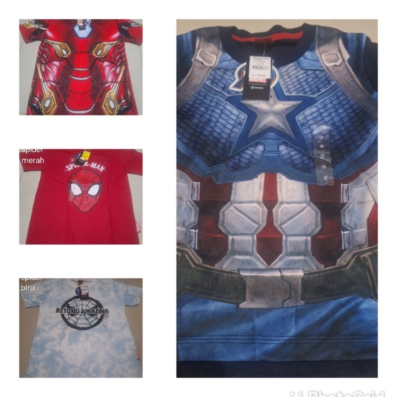 Kaos Marvel Nevada anak