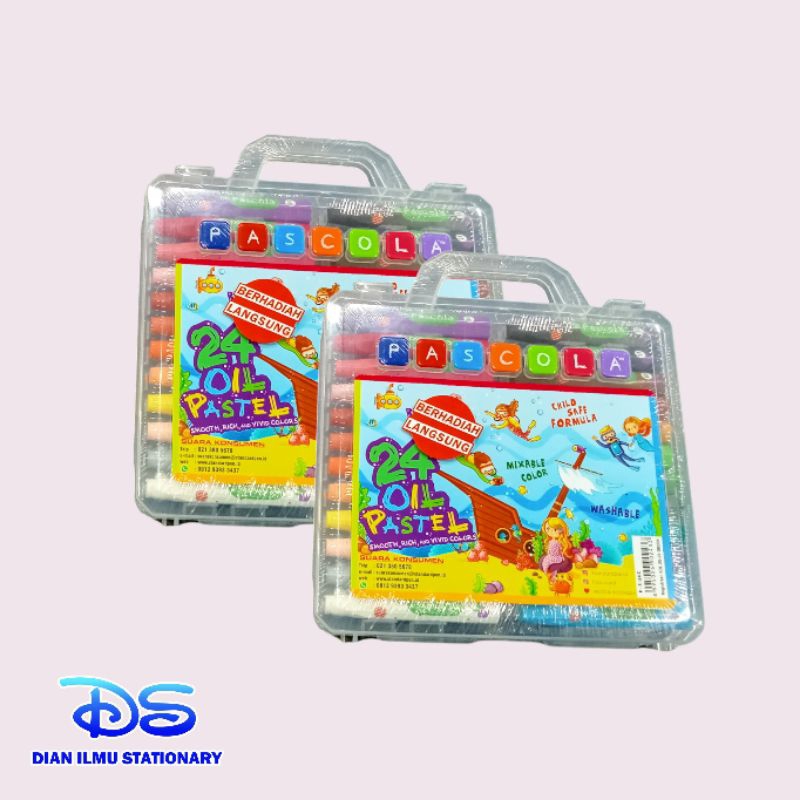 

oil pastel pascola 24 warna