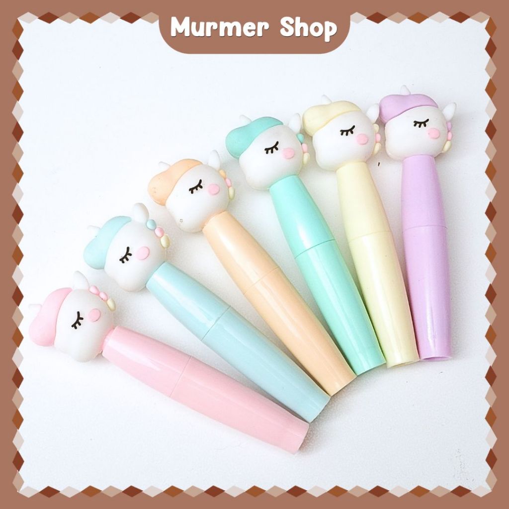 

Highlighter 3D XYUEH XYH-985 Unicorn Head penanda Halaman Buku