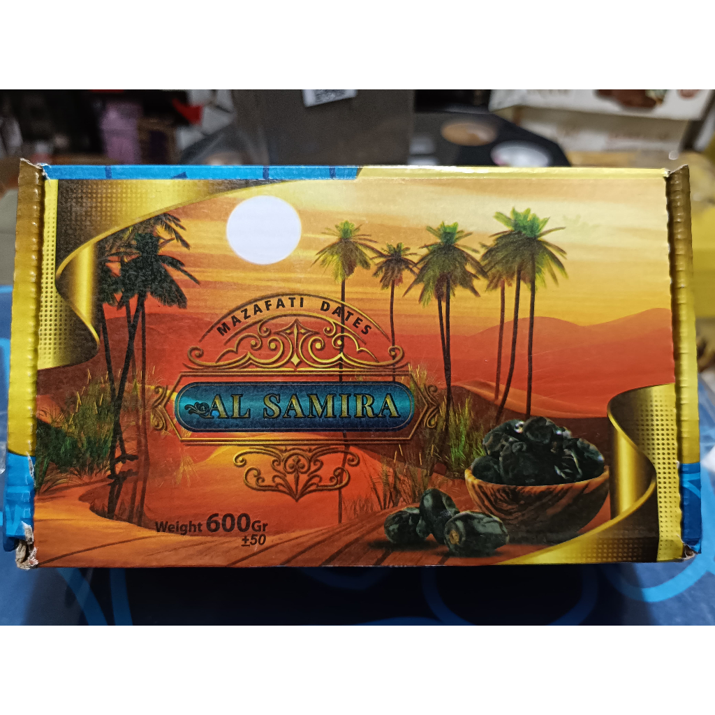 

Kurma Bam Premium Al Samira mazafati dates 600 gram