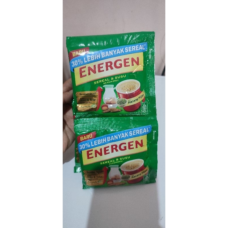 

Energen Sereal dan Susu satu renceng isi 10 pcs