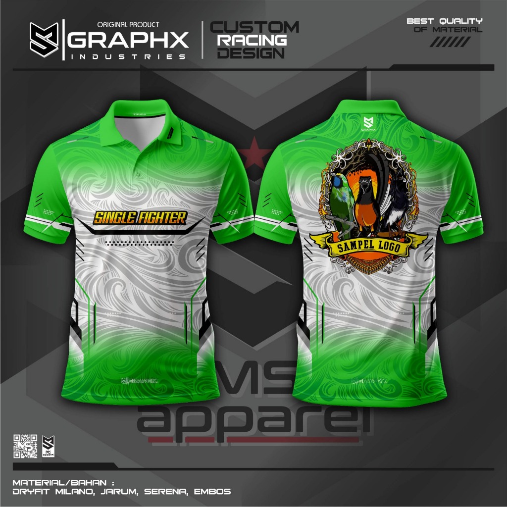 Kaos Jersey Kicau Mania Murai Lovebird Kacer Baju Jersey Kicau Mania Jersey Burung Fullprint Bebas R