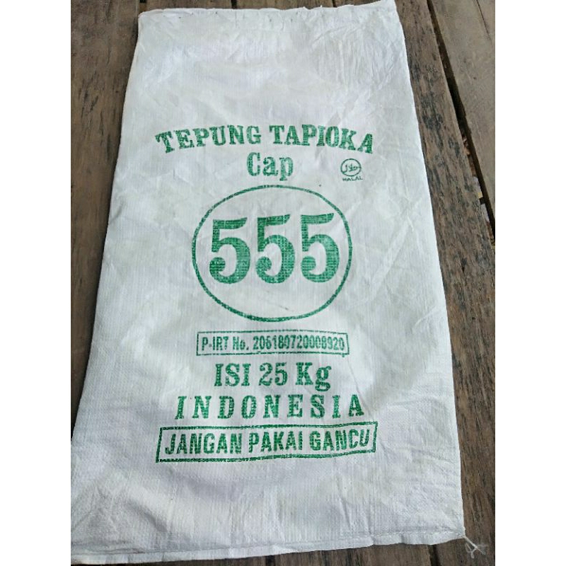 1 Karung Bekas Tepung Tapioka 25 kg