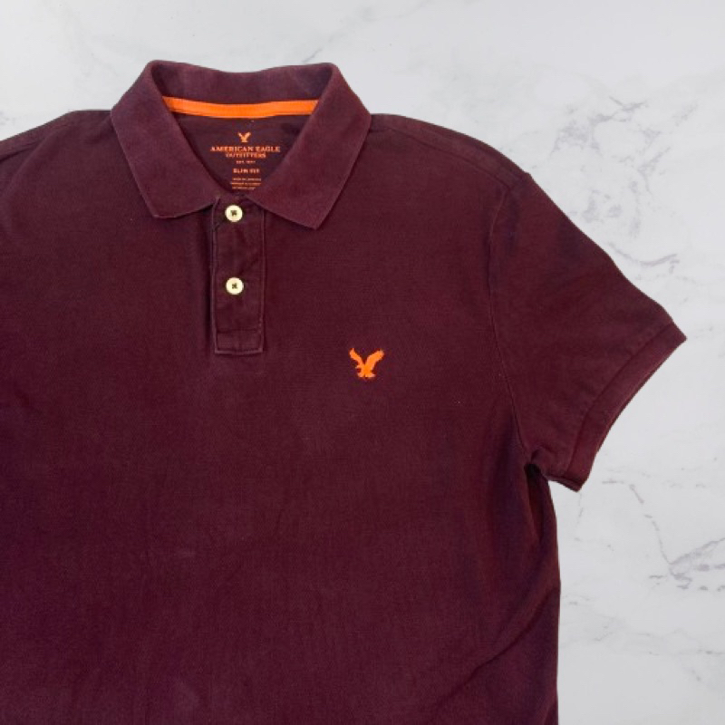 AMERICAN EAGLE not LYLE SCOTT Polo Kaos Kerah Second Original