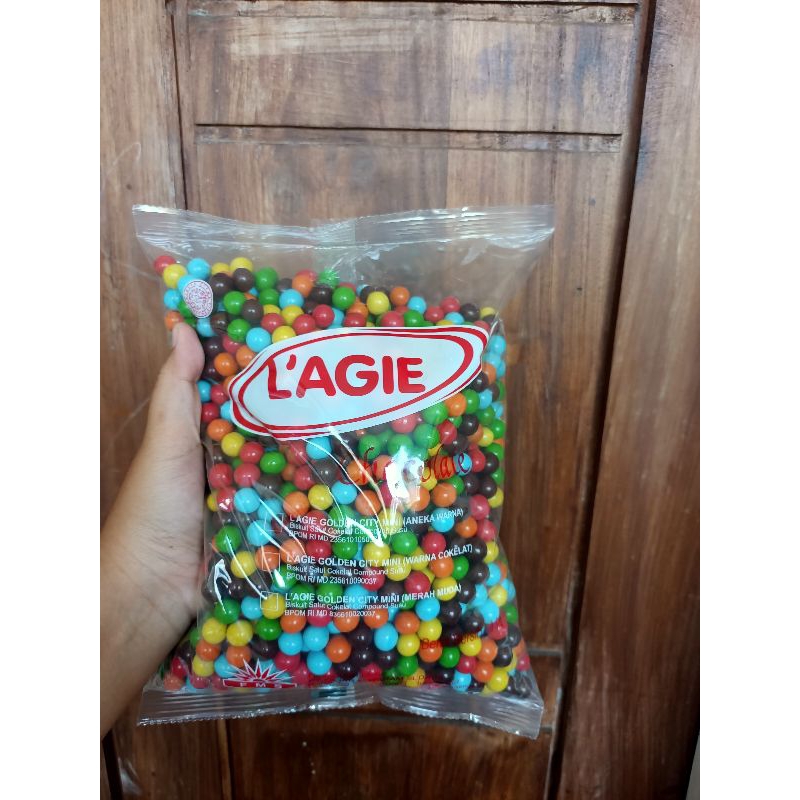 

L'AGIE Golden City Biskuit coklat