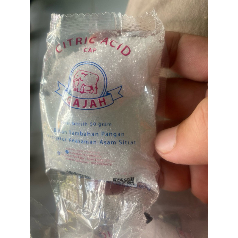 citrun asam sitrat