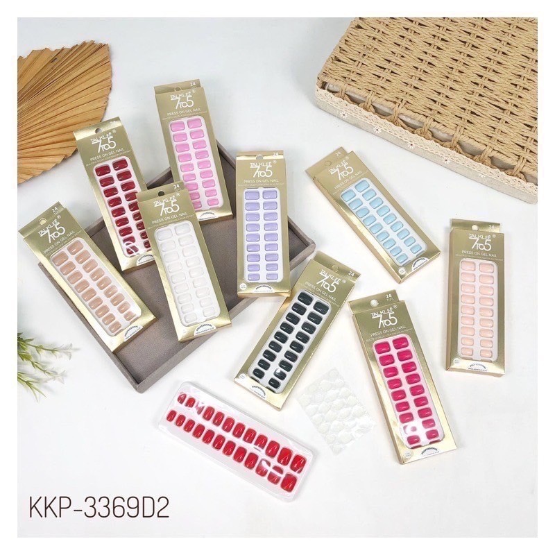 Kuku Palsu tangan / kaki kuku palsu kuku pendek fake nail