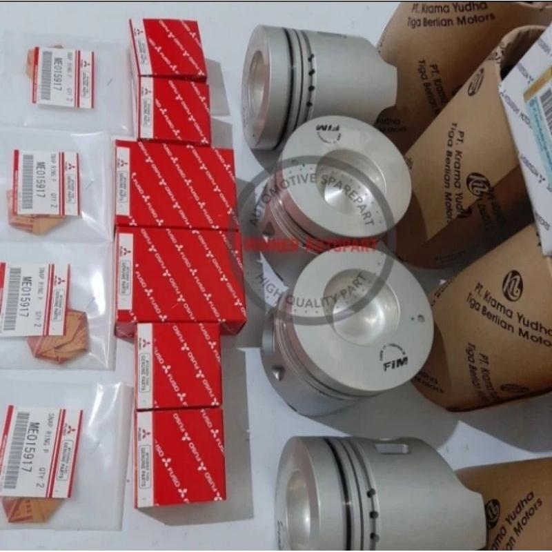 LINER KIT LINER SET Mitsubishi ps120 PS 120 4D34 Komplit