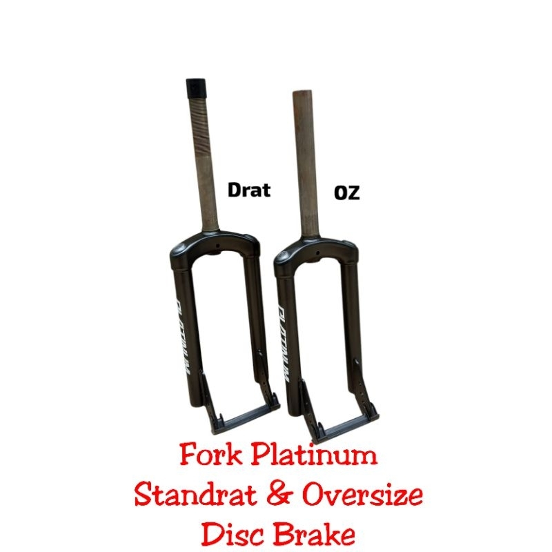 FORK BMX OVERSIZE , STANDARD 20" PLATINUM