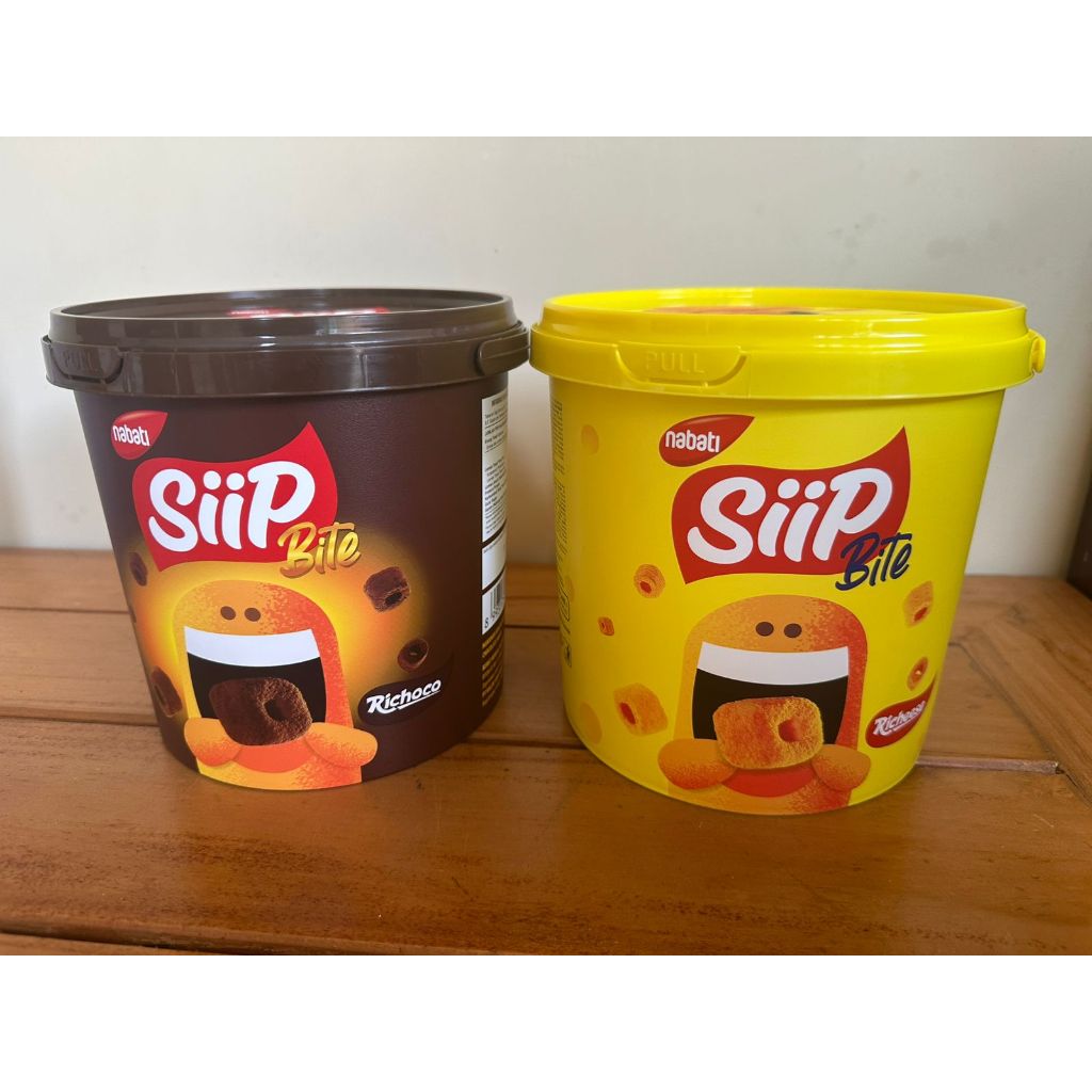 

Nabati Siip Bite Keju Coklat Toples Richeese 85g