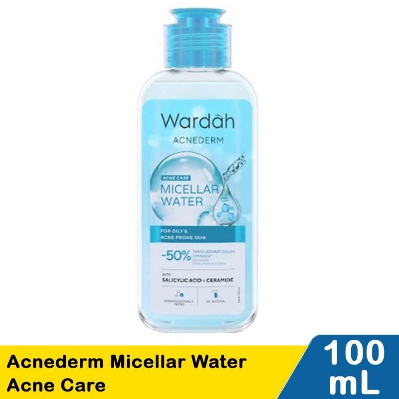 Wardah acnederm micellar water