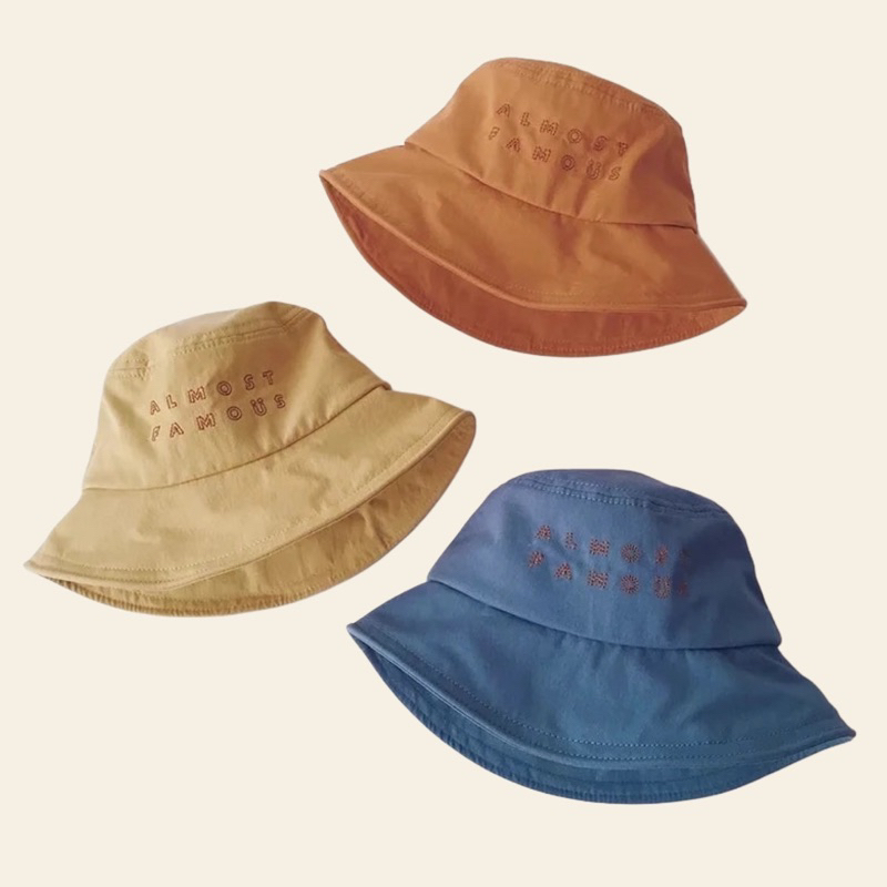 Onnieoppa | CAP KOREAN Fisherman Hat | Topi anak laki2 perempuan Unisex